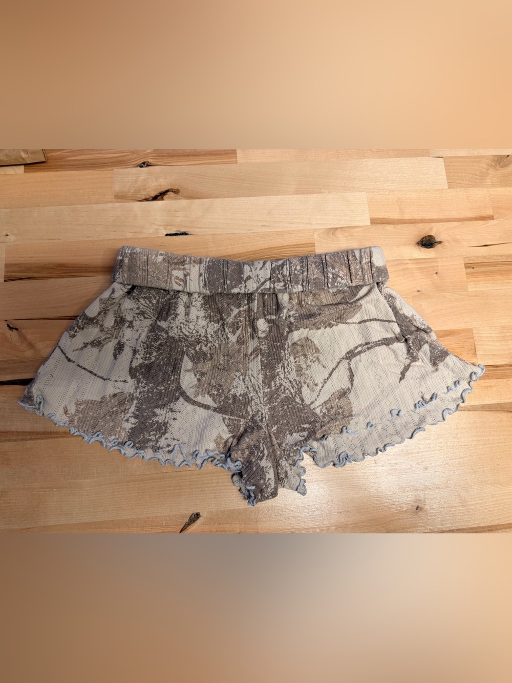Urban Outfitters Out From Under Camo Lounge Shorts